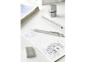 Puntenslijper Faber-Castell 2001 trio grip zilver